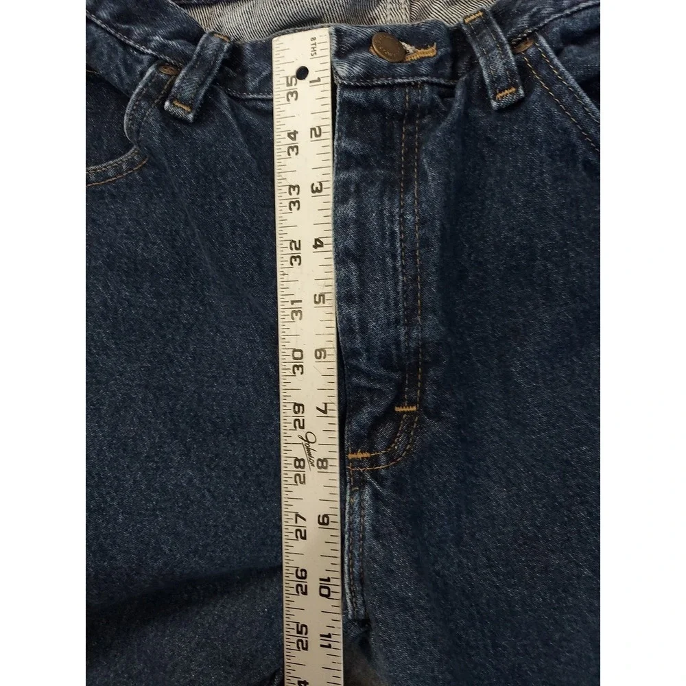 Wrangler Jeans‎ Mens 32x30 Blue Dark Wash Western Cotton Work Denim READ